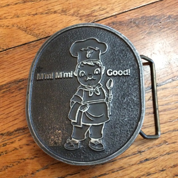 Vintage Campbell Soup Belt Buckle main image 5